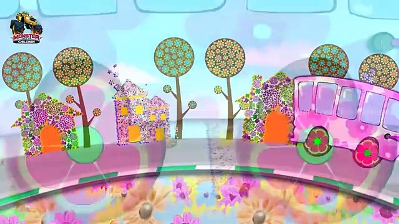 Wheels On The Bus Go Round And Round | Nursery Rhymes For Children