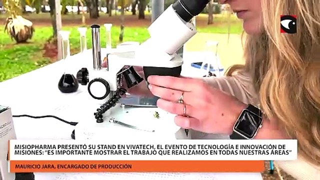 Misiopharma presentó su stand en Vivatech, el evento de tecnología e innovación de Misiones: “Es importante mostrar el trabajo que realizamos en todas nuestras áreas”