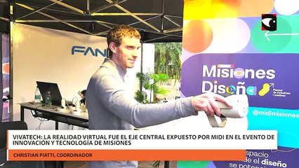 Vivatech: la realidad virtual fue el eje central expuesto por MiDi en el evento de innovación y tecnología de Misiones