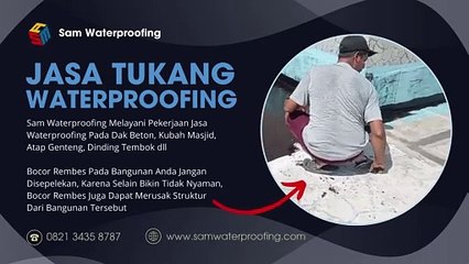Telp/Wa 0821 3435 8787 Kontraktor Jasa Waterproofing Dak Beton Terbaik dan Berpengalaman di Brebes Jawa Tengah