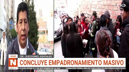 Vocal del TSE que se empadronen luego del plazo establecido se les extenderá un certificado de empadronamiento
