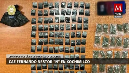 Detienen a supuesto líder de La Unión Tepito, vinculado a 'El Chori'