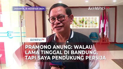 Download Video: Disinggung Cinta Persija dan Jakmania, Pramono: Walau Lama di Bandung, Tapi Saya Pendukung Persija