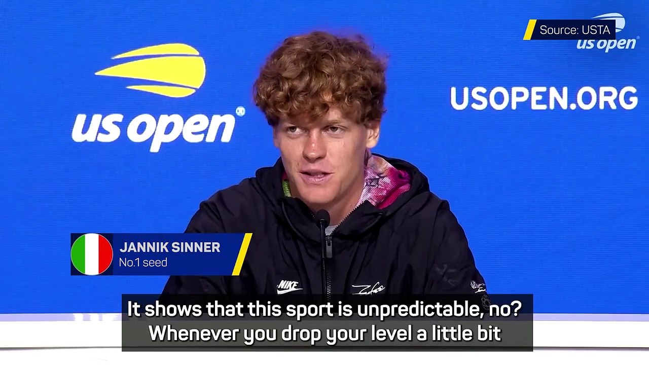 Sinner warns drop in levels can cause exits like Alcaraz and Djokovic