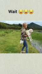 funny video Try not to laugh in water