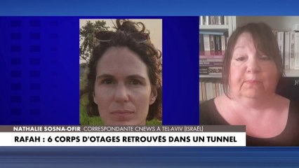 Israël : 6 corps d'otages retrouvés dans un tunnel