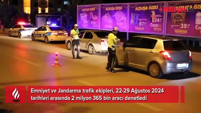 Bakan Yerlikaya duyurdu: 1 haftada 2 milyondan fazla araç denetlendi