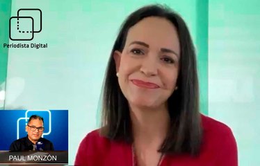 María Corina Machado, a Periodista Digital: "Maduro no se va a salir con la suya'"