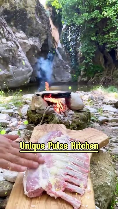 Lamb Chops On The Rock Very Delicious _ Juicy  In She Cooks #shecooks #uniquevideoz
