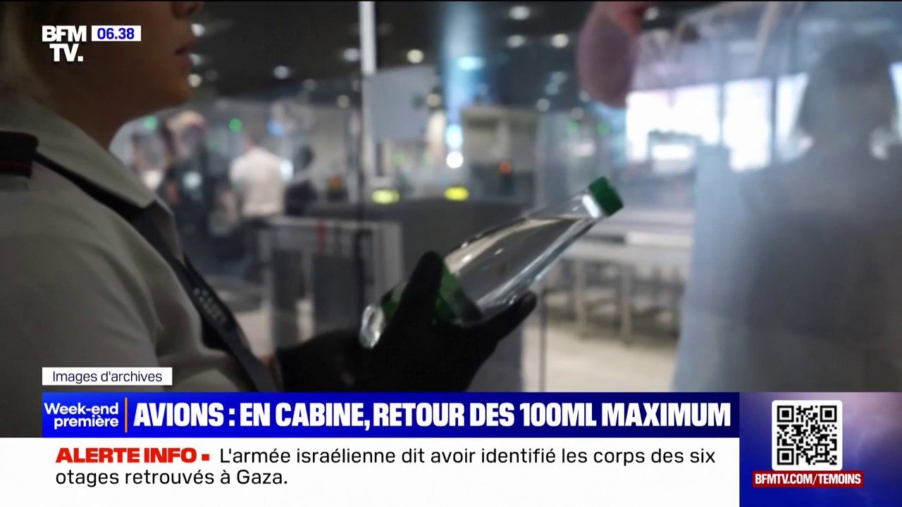 Aéroport: la règle des 100ml de liquide dans les bagages cabine finalement maintenue