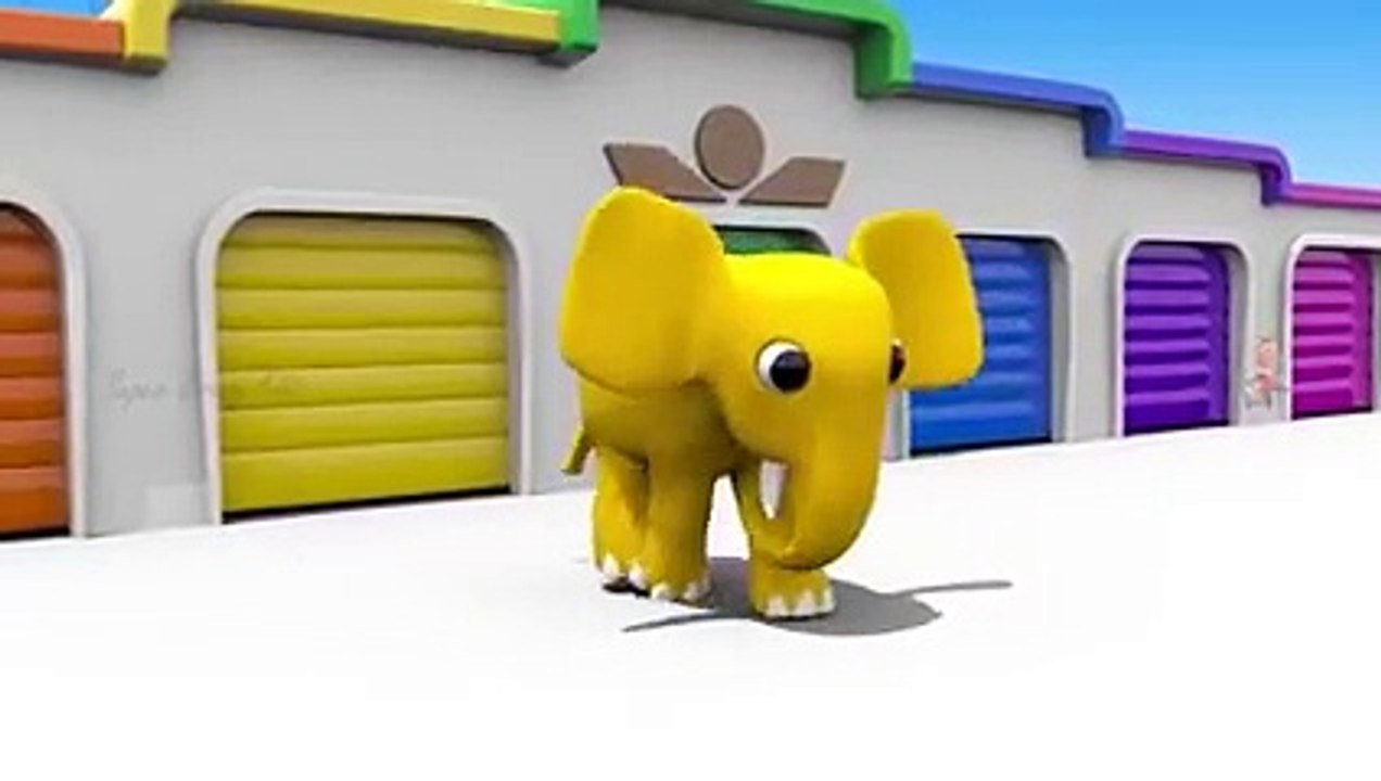 Cartoons_Elephants_Garage_to_Learn_Colors_for_Children_-_3D_Kids_Learning_Videos