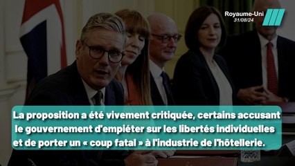 Sir Keir Starmer confirme une nouvelle proposition d'interdiction de fumer