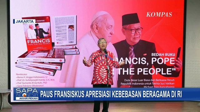 Paus Fransiskus Apresiasi Kebebasan Beragama di Indonesia