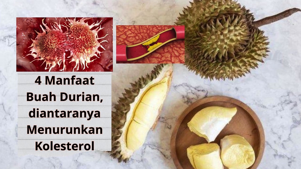 Tak Hanya Lezat 4 Manfaat Buah Durian, Salah Satunya Menurunkan Kolesterol Jahat