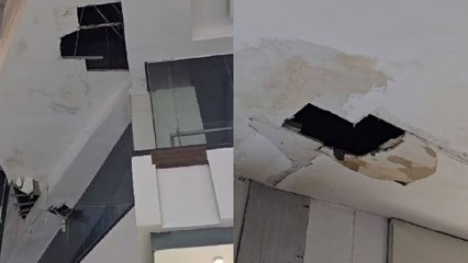 गाजियाबाद में माल की फॉल सीलिंग गिरने से मची अफरा-तफरी,लोगों को सुरक्षित निकाला गया बाहर