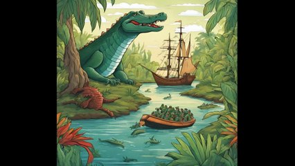 LA GUERRA DE LOS YACARÉS. CUENTO INFANTIL. HORACIO QUIROGA.