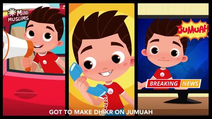 Muslim Songs For Kids  It's Jumuah [Friday] ☀️ MiniMuslims_HD