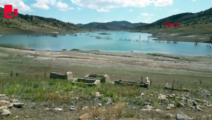 Sivas'ta kuraklık Maden Köyü’nü 16 yıl sonra ortaya çıkardı