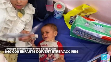 L'Onu lance une campagne de vaccination contre la polio à Gaza