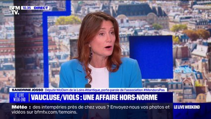 Sandrine Josso, député MoDem et porte-parole de l'association #MendorsPas: "Entre 2021 et 2022, il y a eu une augmentation de 69% des signalements de soumission chimique"
