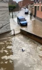 Inundaciones en Medina de Rioseco