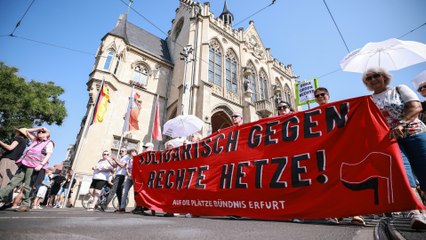 Protestas contra la extrema derecha un día antes de las elecciones regionales