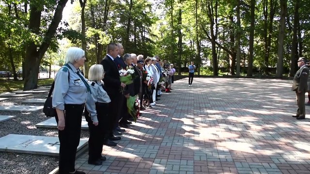 Uroczystość upamiętniająca 85 rocznicę II wojny światowej