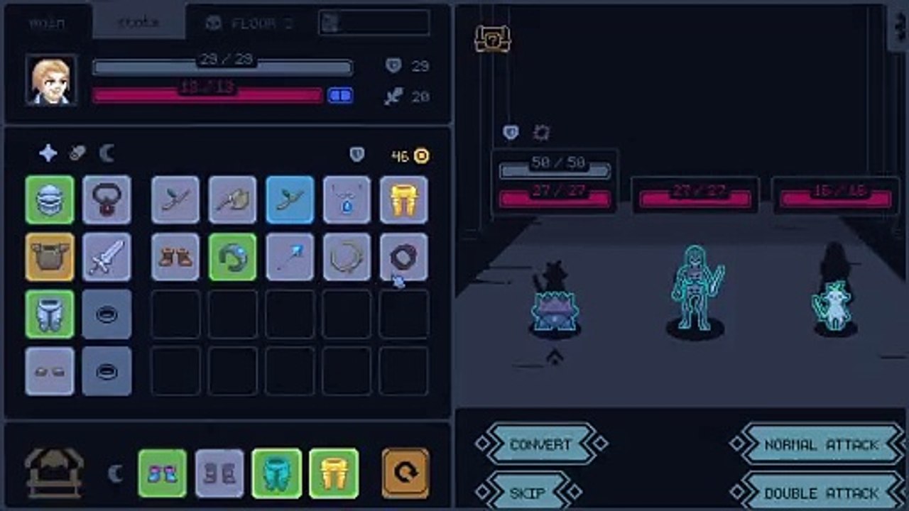 Megaloot - Trailer zum Roguelike, in dem euer Rucksack die einzige Waffe ist