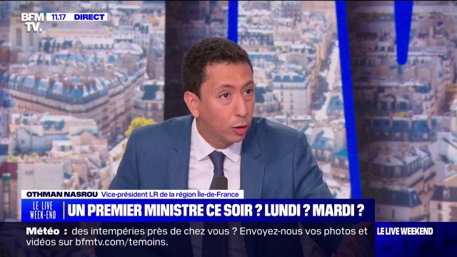 Othman Nasrou (LR): Je n'ai pas l'intention de participer à cette grande émission de téléréalité organisée par le président de la République