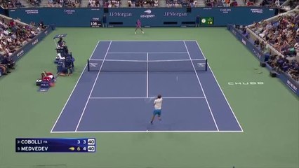 US Open - Medvedev ne fait qu'une bouchée de Cobolli