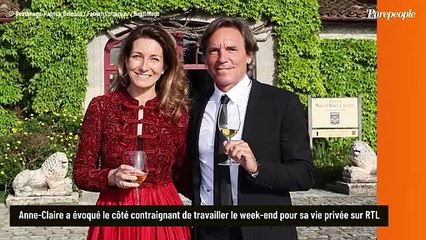 "Mon mari serait assez content..." : Le discret partenaire d'Anne-Claire Coudray rêve d'un changement dans leur vie