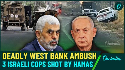 Download Video: Hamas Attack Leaves 3 Israeli Officers Dead as Gunmen Escape Near West Bank Checkpoint | Watch