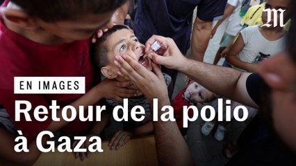 Gaza : début de la campagne de vaccination contre la polio