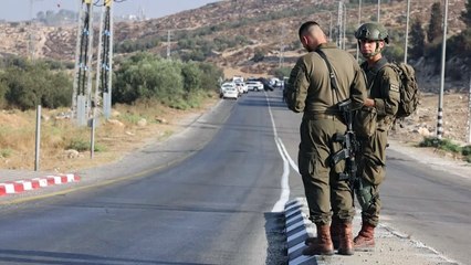 Israeli forces on scene where three police officers killed in West Bank