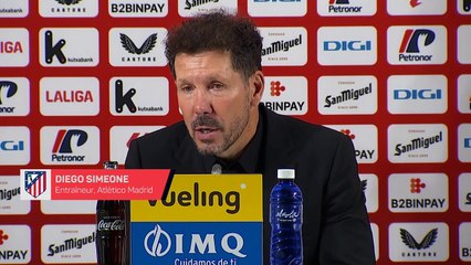 Simeone : ''Les remplacements ont apporté plus d'énergie''
