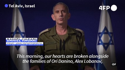 Israeli military identifies six hostages after bodies found in Gaza