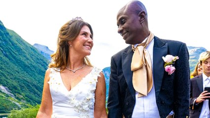 La princesa noruega Marta Luisa se casa con su "chamán" estadounidense