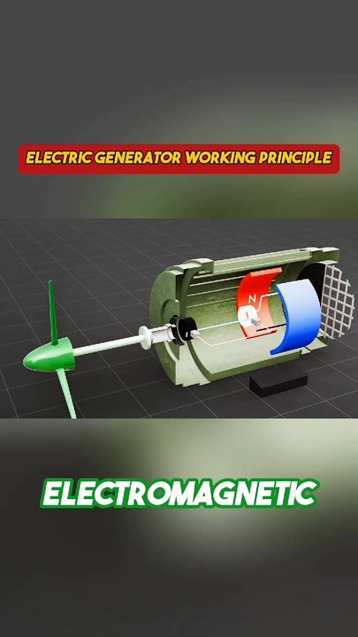 How Generators Generate Electricity? Working Principle of Generators Explained with 3D Animation