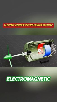 How Generators Generate Electricity? Working Principle of Generators Explained with 3D Animation