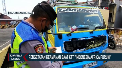 Keamanan Pelabuhan Padangbai Diperketat Jelang KTT Indonesia Africa Forum, Polisi Pasang CCTV