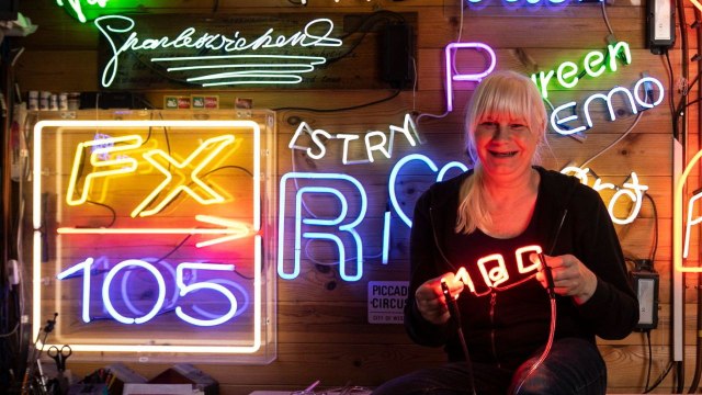 One of the UK's last Neon makers fights to keep her craft alive