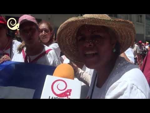 #EnLaPIsta Así fue la marcha en apoyo a MADURO