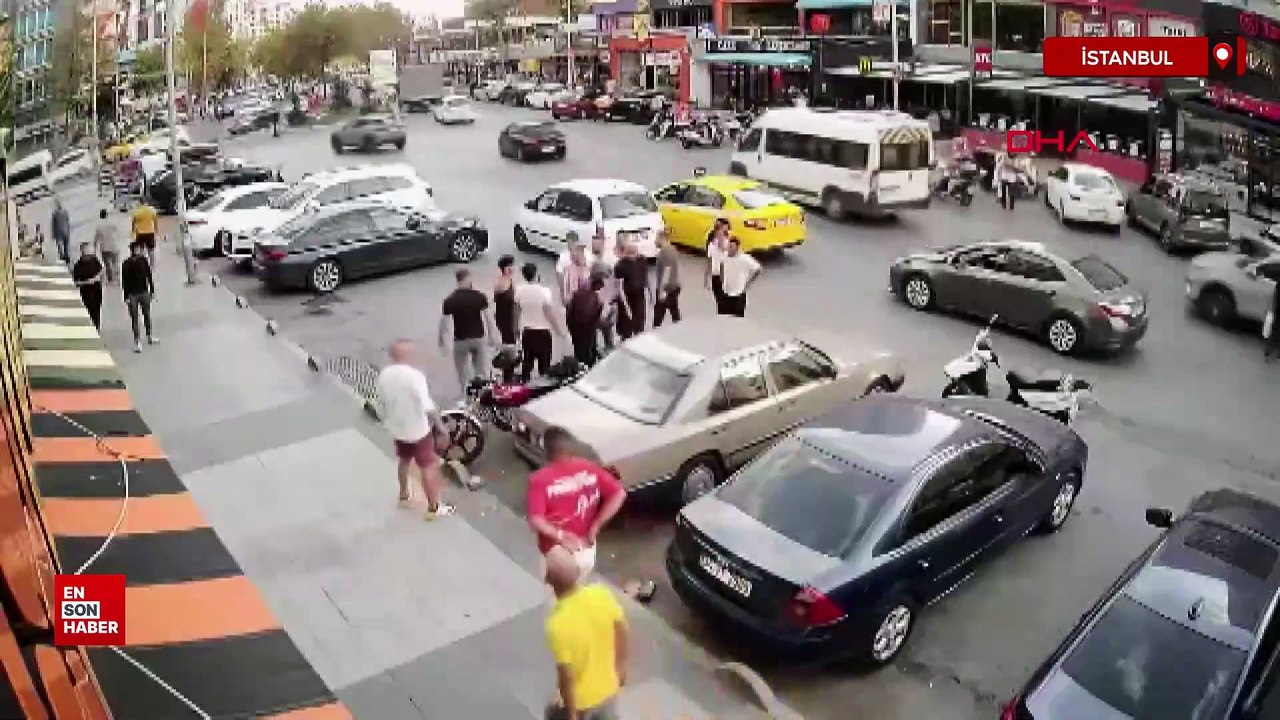 Esenyurt'ta aynı iş yeri önünde 2 park yeri kavgası