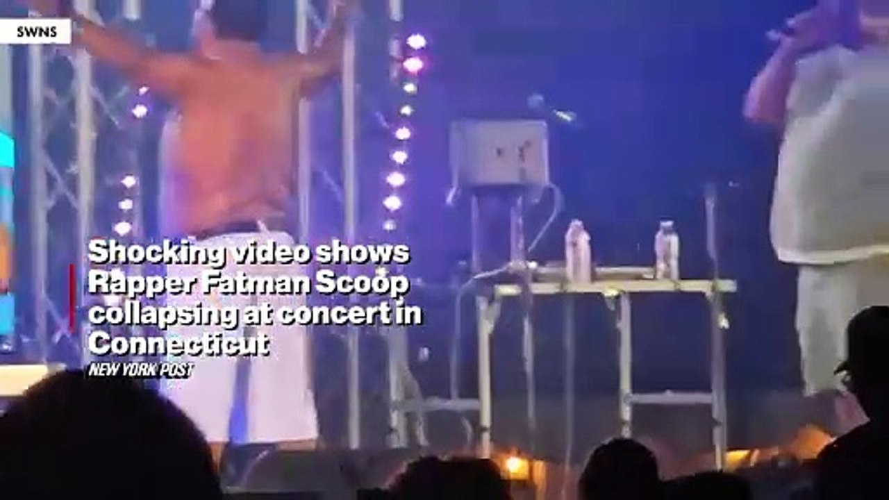 Le rappeur Fatman Scoop décède en plein concert à l'âge de 53 ans.