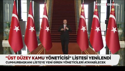 "Üst düzey kamu yöneticisi" listesi yenilendi: O kurumlar da eklendi