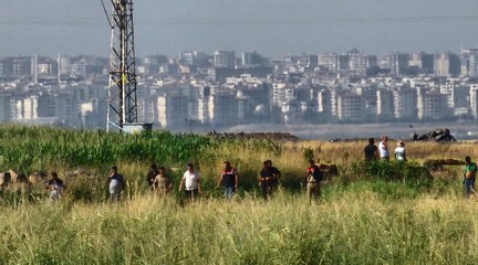 Narin’i arama çalışmaları, köye 2 km mesafedeki sulama kanalına yakın noktada yoğunlaştırıldı