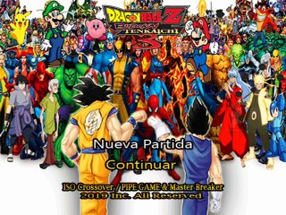 Dragon Ball Z: Budokai Tenkaichi 3 ISO Crossover online multiplayer - ps2
