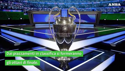 Sorteggiata la nuova Champions