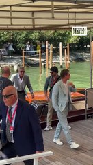 George Clooney et Brad Pitt sont arrivés à Venise…