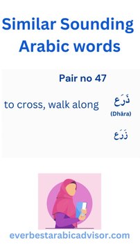 Arabic vocabulary 47 | confusing words | learn Arabic #arabic #learn arabic #arabic vocabulary #arabic words